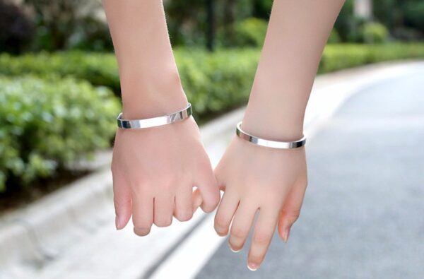 Love bracelet silver 17cm - Image 2